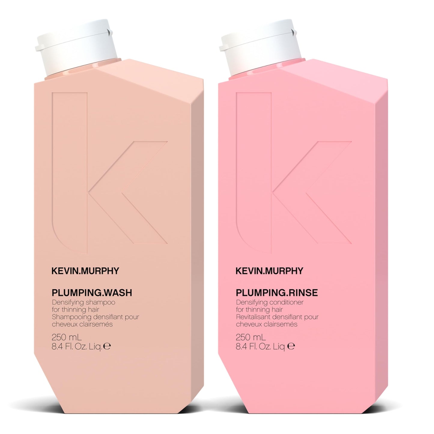 KEVIN.MURPHY PLUMPING.WASH & RINSE - Densifying Shampoo for Thinning Hair - Thickening Hair Conditioner - For Fine, Thin & Ageing Hair - 250 mL / 8.4 Beauty & Personal Care KEVIN.MURPHY