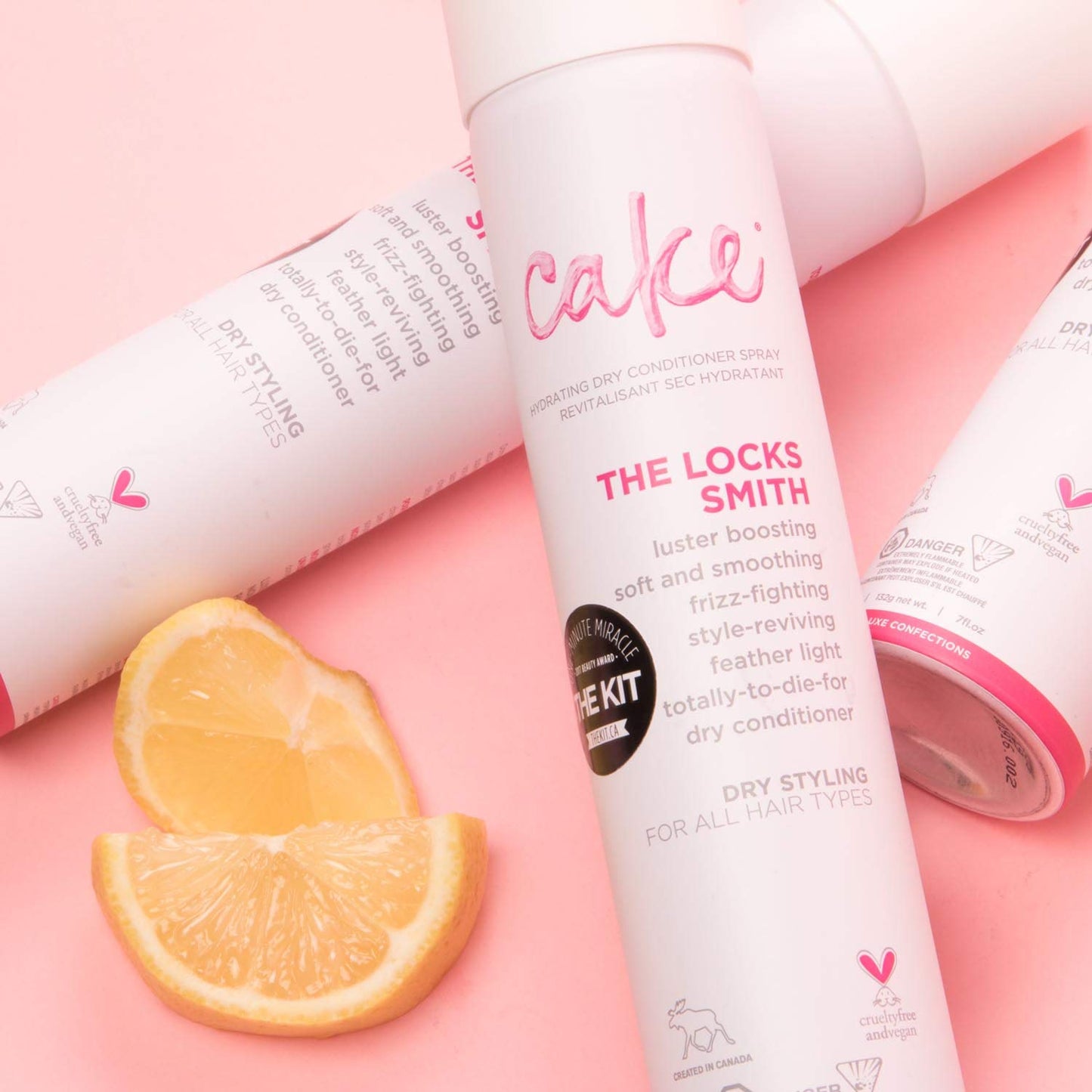 CAKE Beauty The Locks Smith Dry Styling, Hydrating Dry Conditioner Spray,White, 4.7 Ounce (Pack of 1) Beauty & Personal Care Cake Beauty