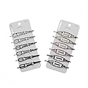 minihope hair pins for women,bling hair pins for girls, 2 styles, 6 colors, 12 Count, (Pack of 1)… Beauty & Personal Care minihope