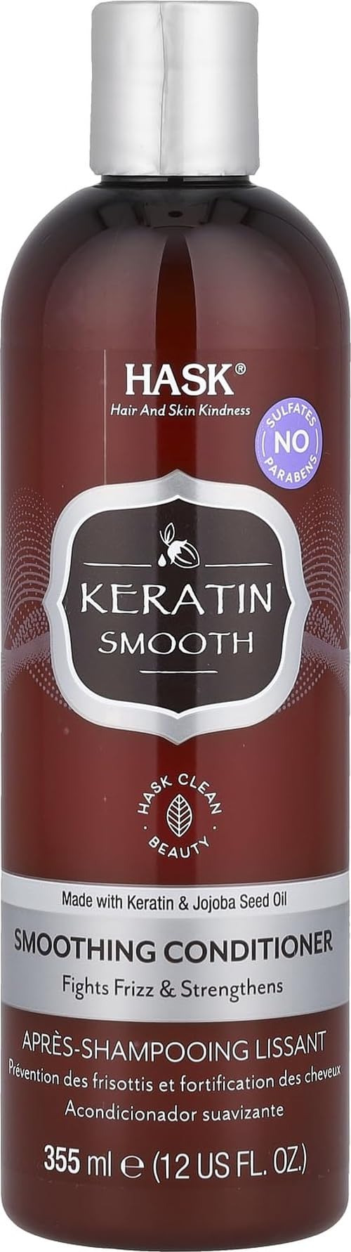 Hask Keratin Protein Smoothing Conditioner 12 oz