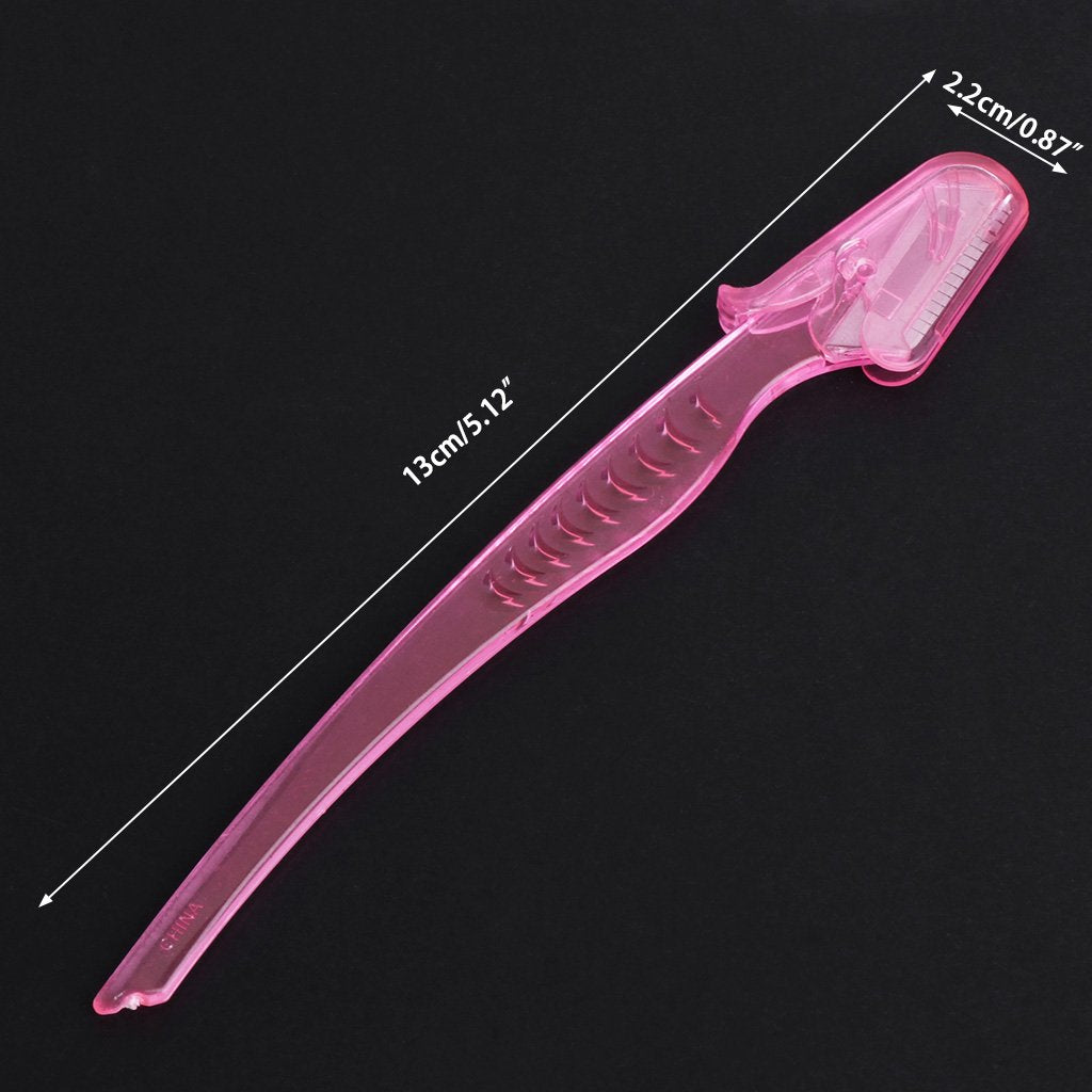 niumanery Women Eyebrow Hair Removal Safety Razor Trimmer Shaper Shaver Blade Foldable New Beauty and Personal Care niumanery