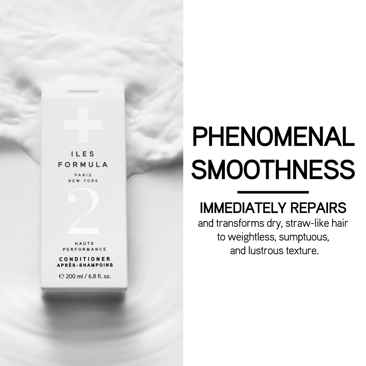ILES FORMULA Conditioner for Dry, Damaged, Color Treated Hair - Deeply Moisturizing & Hydrating Hair Repair, Anti-Frizz, Silicone & Sulfate Free Beauty & Personal Care ILES FORMULA PARIS NEW YORK