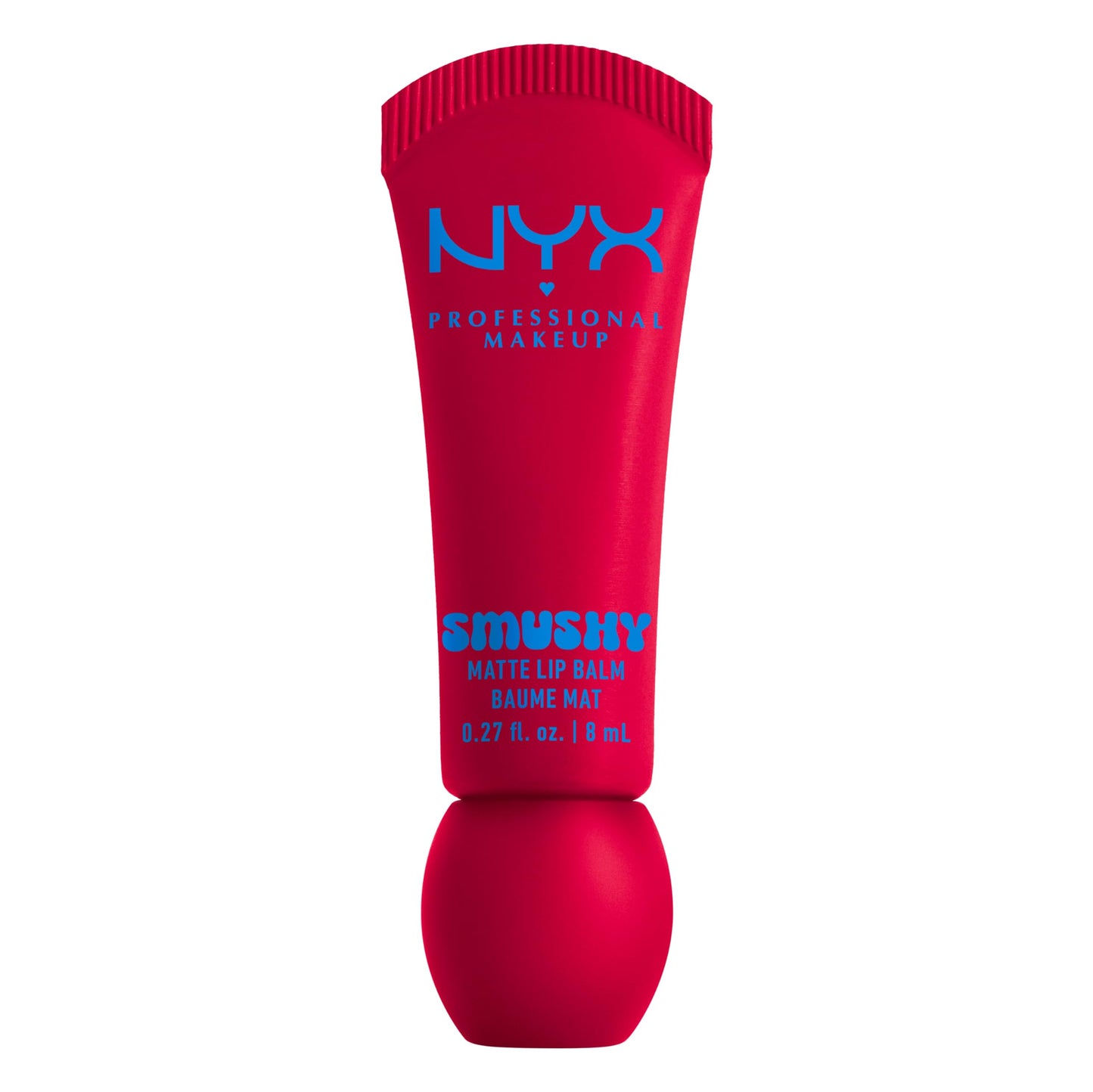 NYX PROFESSIONAL MAKEUP Smushy Matte Lip Balm, Tinted Lip Moisturizer with Soft, Matte Finish - Sassy Stuff (Candy Apple Red) Beauty & Personal Care NYX PROFESSIONAL MAKEUP