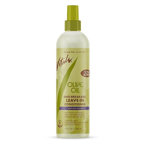 Vitale Vitale olive oil anti breakage leave in conditioner 12 fluid ounce, White, 12 Fl Ounce Beauty & Personal Care VITALE