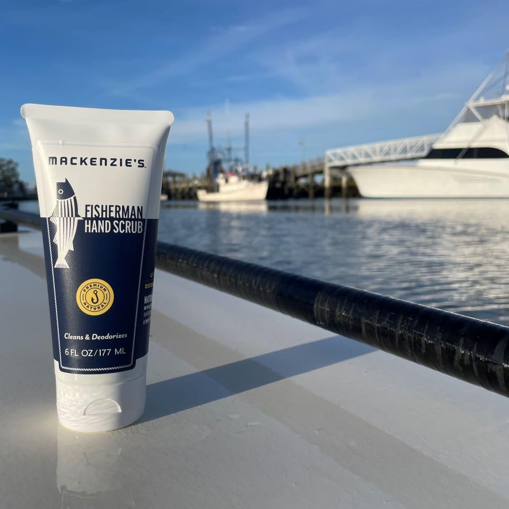 MacKenzie's Fisherman Hand Scrub - Father's Day - Gifts for Men - Gifts for Fisherman - Gifts for Cooks - Gifts for Gardeners - Hand Cleanser - Hand Beauty & Personal Care MACKENZIE'S