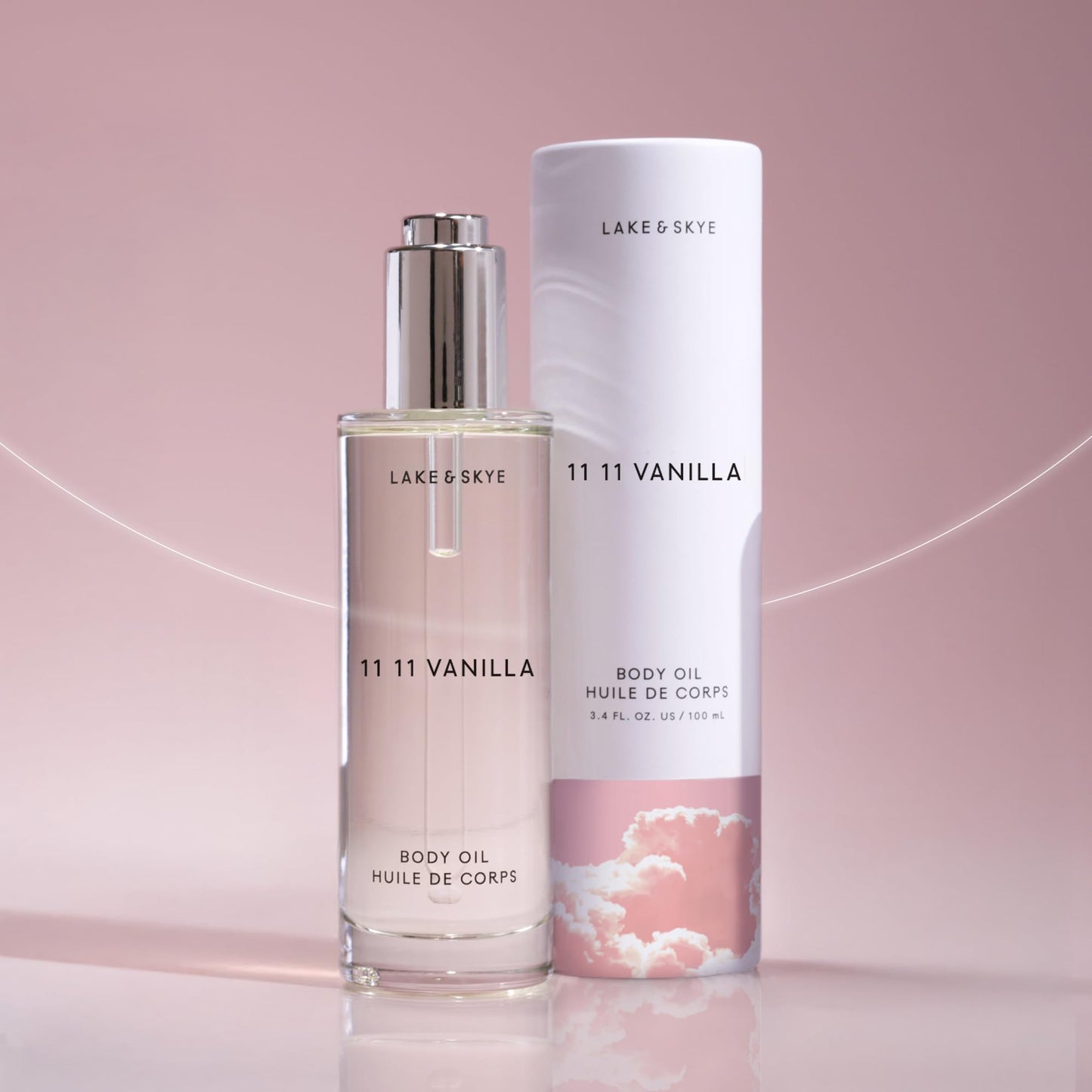 Lake & Skye 11 11 Vanilla Body Oil, 100mL Beauty & Personal Care Lake & Skye
