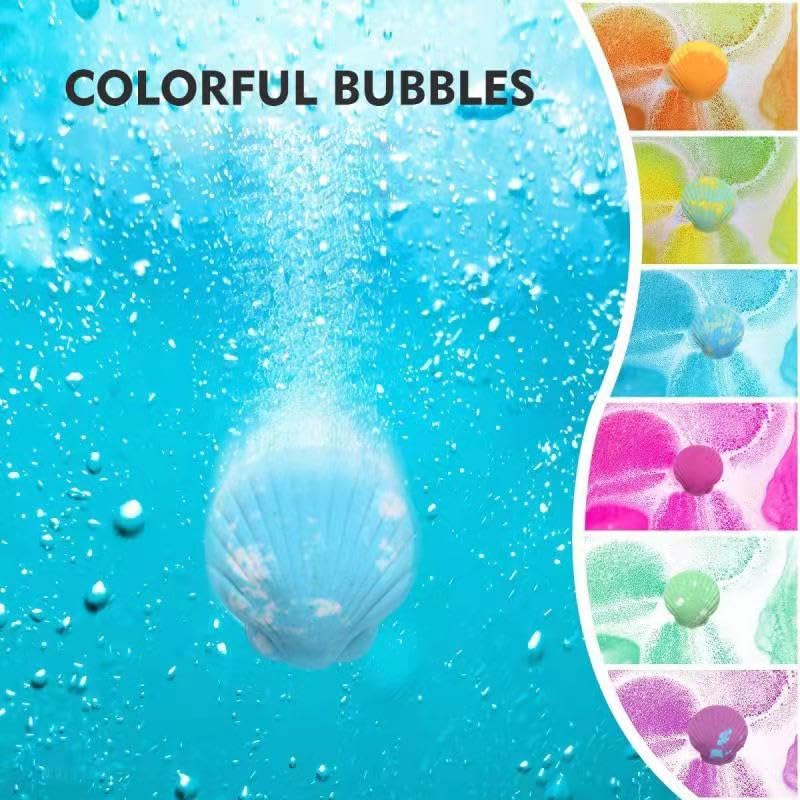 Bath Bombs for Kids with Toys Inside for Girls Boys - 10 Handmade Bubble Bath Fizzies Bomb with Surprise Sea Animals Toys, Easter Birthday Christmas Beauty and Personal Care Excalla