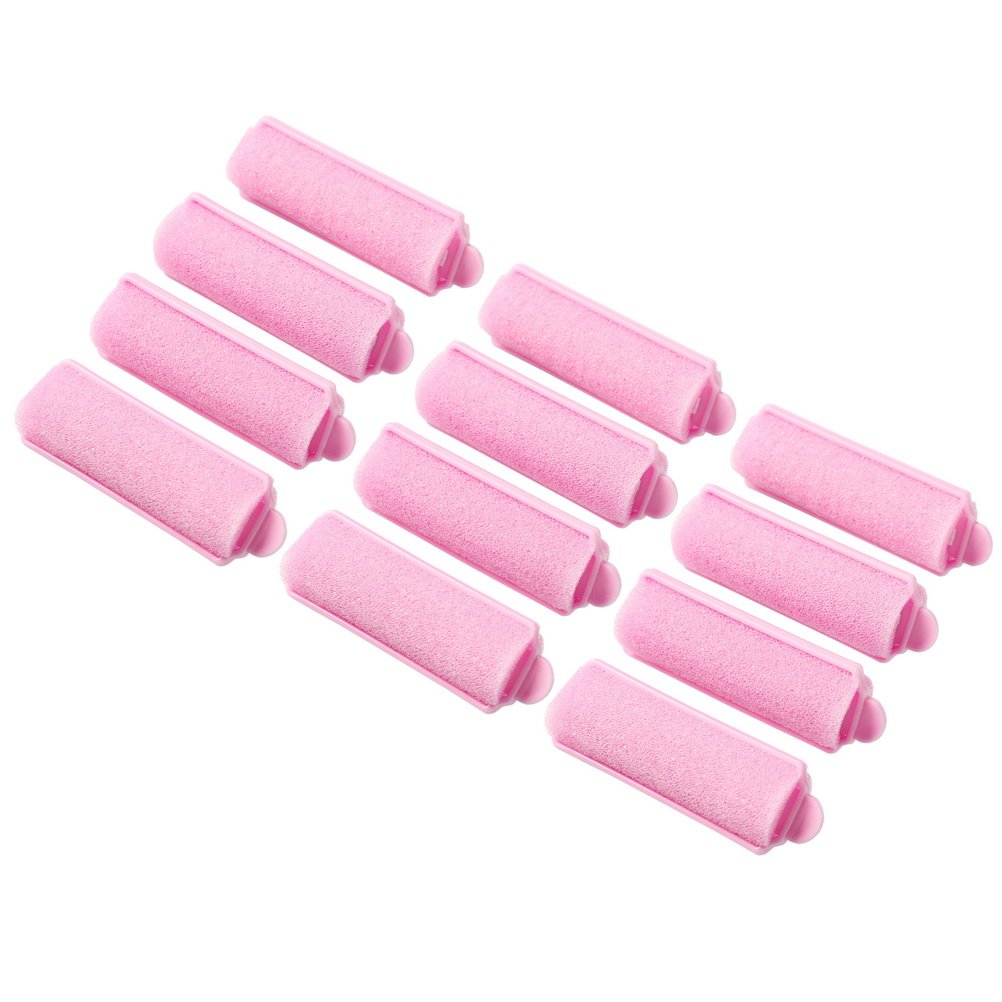 12Pcs Foam Sponge Hair Rollers, Blue Hair Curlers Bouncy Curls Style Tools Accessories Beauty & Personal Care Pengxiaomei