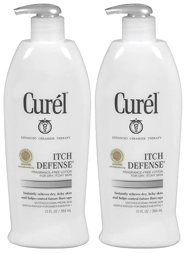 Curel Itch Defense Lotion 13 Ounce Pump (384ml) (2 Pack) Beauty & Personal Care Curel