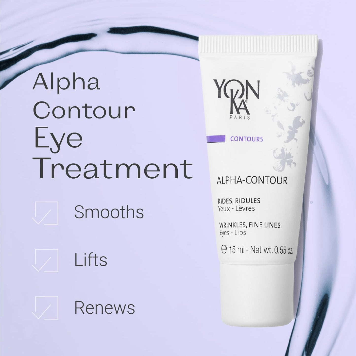 Yon-Ka Alpha-Contour Eye and Lip Cream | Anti-Wrinkle Regenerating Contour Creme | Naturally Soften Signs of Aging with Botanical Oil Blends and Fruit Beauty & Personal Care Yonka