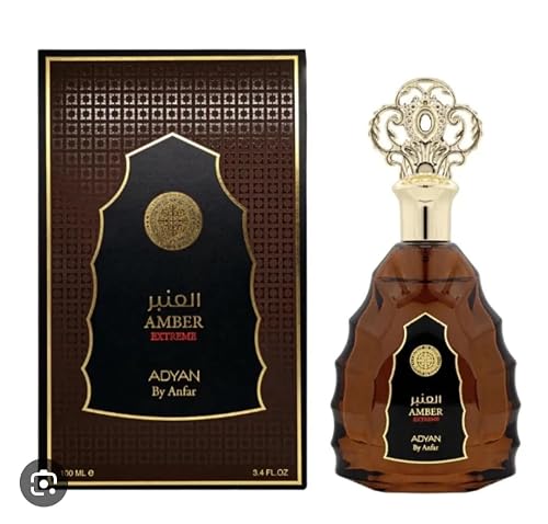 Adyan Amber Extreme - EDP 100Ml (3.4Oz) - With Pheromones - Unisex and Long Lasting Fragrance - Luxury Scent - Arabian Perfume Beauty & Personal Care Adyan