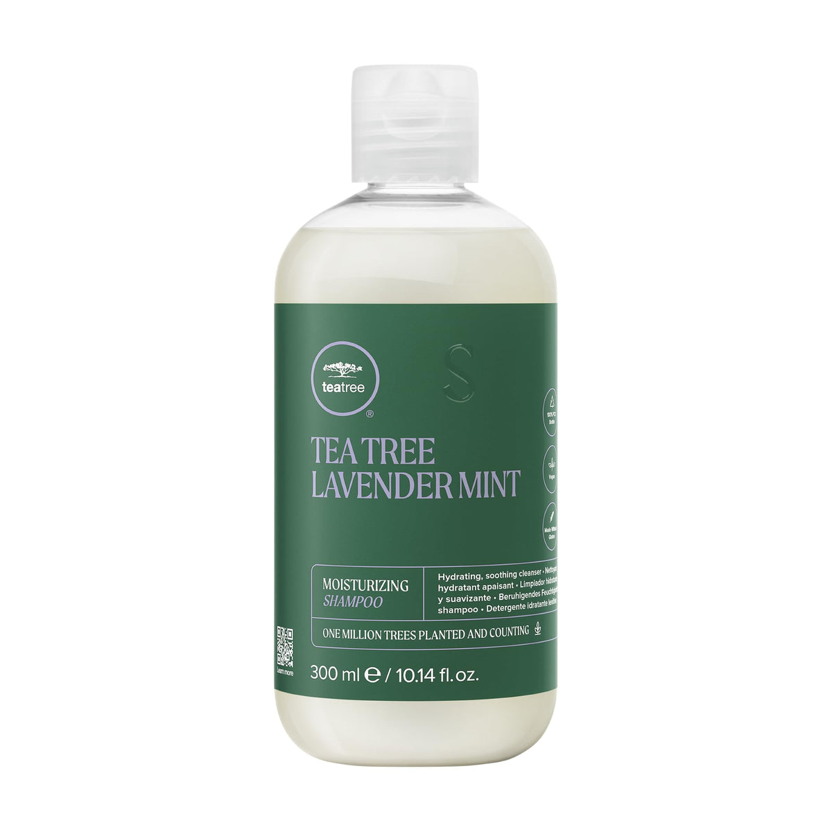 Tea Tree Lavender Mint Moisturizing Shampoo, Hydrates + Soothes, For Coarse + Dry Hair, 10.14 fl. oz. Beauty & Personal Care Tea Tree