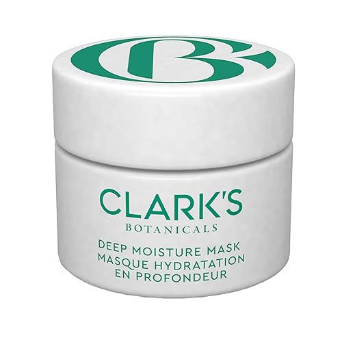 Clark's Botanicals Deep Moisture Mask, Target Dryness, Redness & Inflammation, Stimulate Collagen Production, All Skin Types, 2-in-1 Moisturizer Beauty & Personal Care Clark's Botanicals