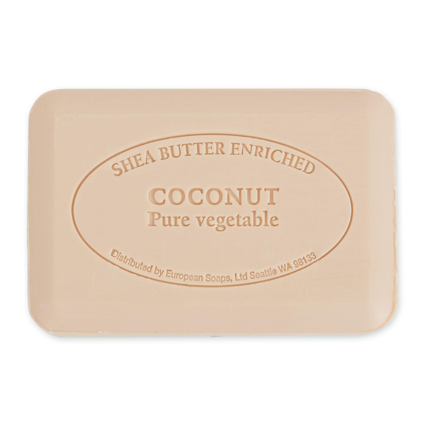 Pre de Provence Artisanal Soap Bar, Enriched with Organic Shea Butter, Natural French Skincare, Quad Milled for Rich Smooth Lather, 8.8 Ounce, Coconut Beauty & Personal Care Pre de Provence