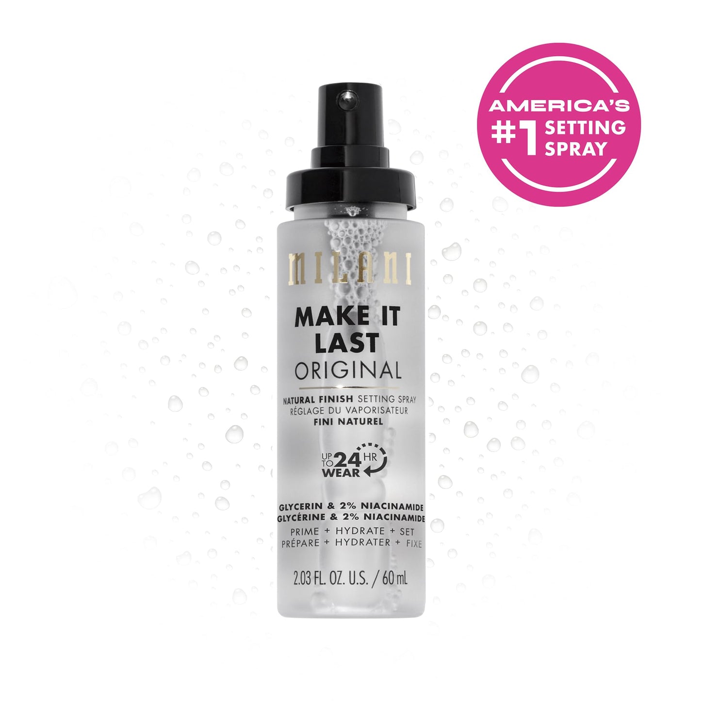 Pack of 2 Milani Make It Last Setting Spray 16 HR Wear, Make It Last (03) Beauty & Personal Care Milani