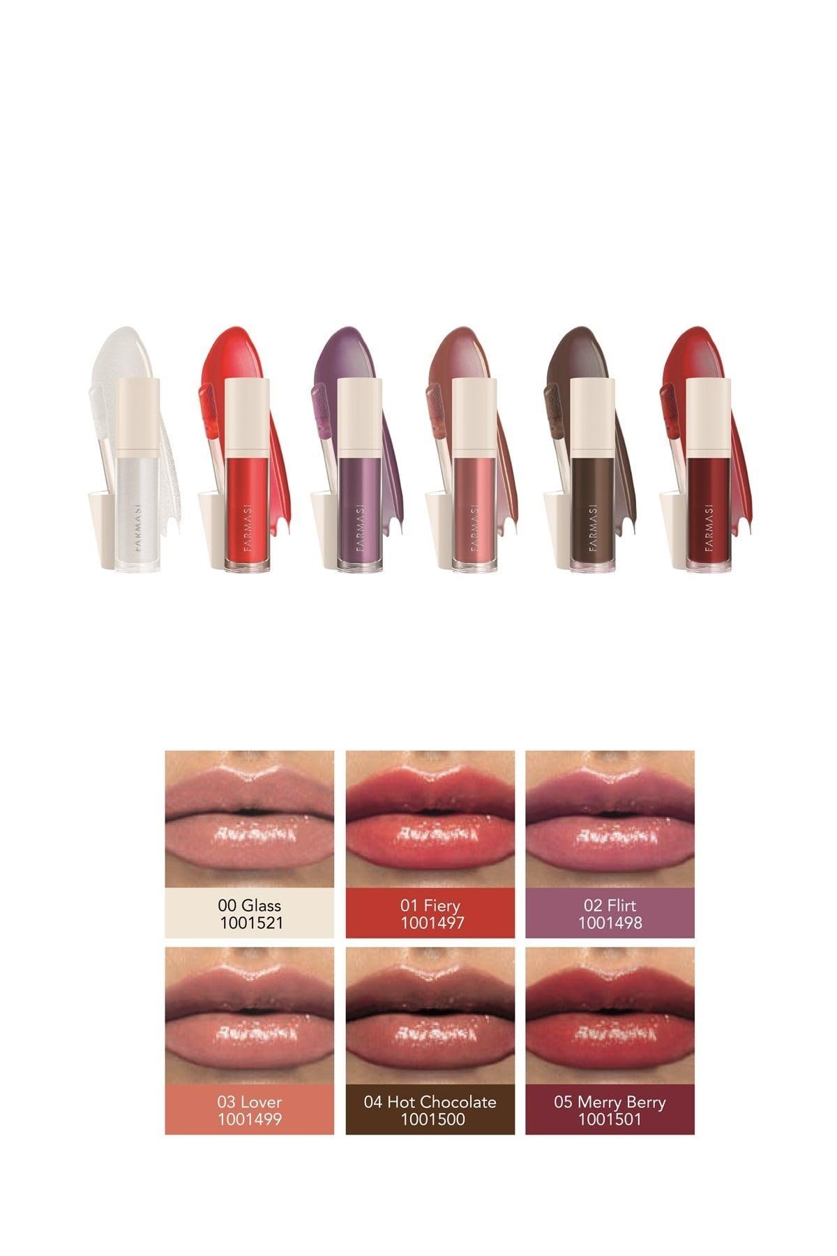 FARMASi Tinted Lip Plumper, Plumping Lip Gloss, Promoting Natural Circulation for Fuller, Younger Looking Lips, Hydrating, High-Shine, Volumizes Beauty and Personal Care FARMASi
