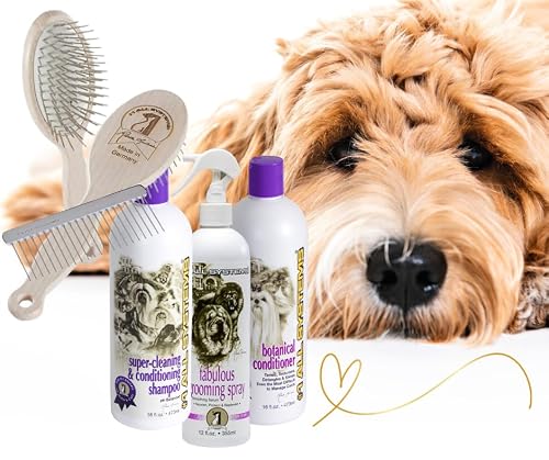 #1 All Systems Doodle Grooming Kit, Shampoo, Conditioner, Spray, Comb, Brush Beauty & Personal Care #1 All Systems
