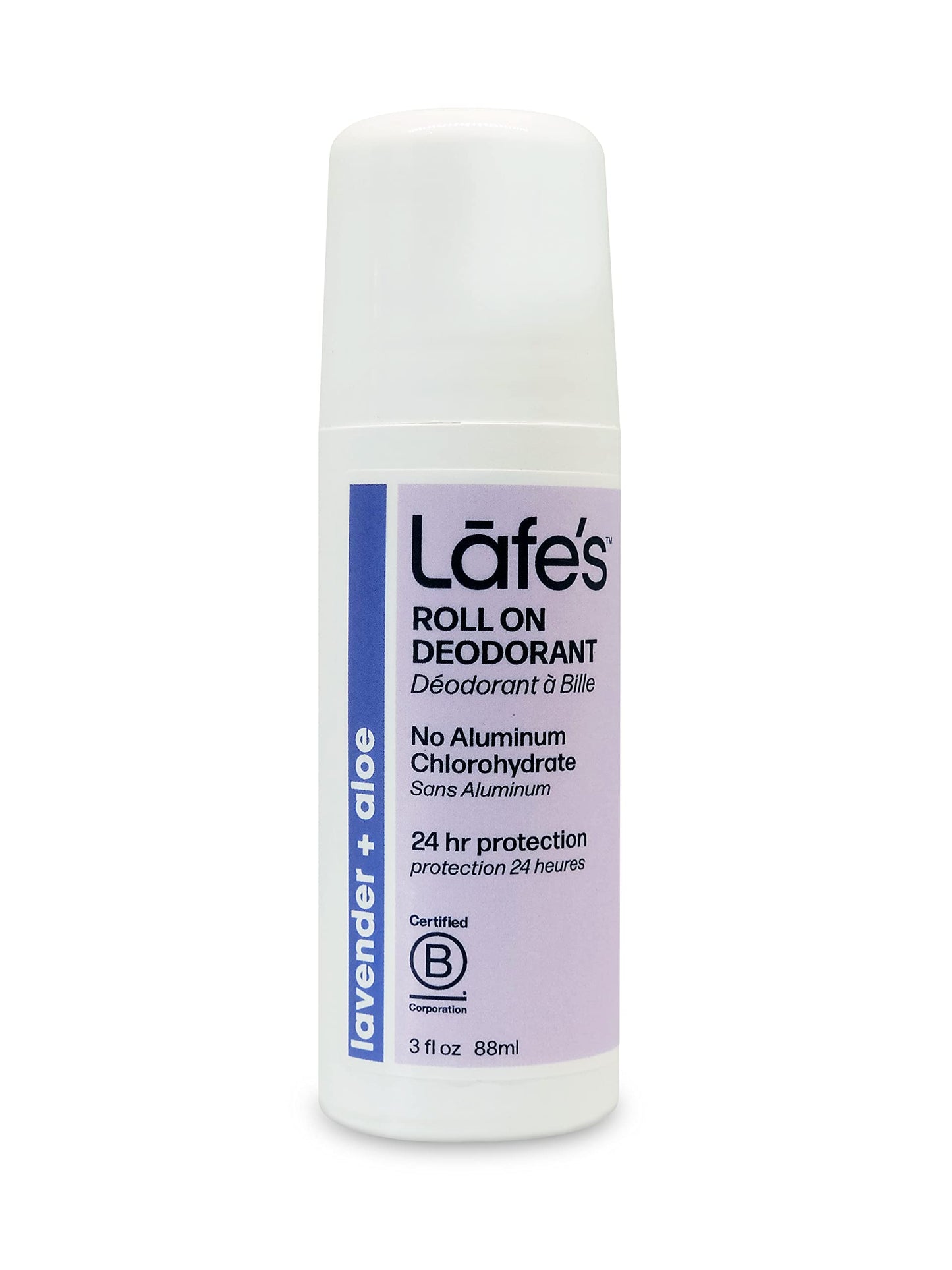 Lafe's - Soothe - Lavender & Aloe - Roll-On All Natural Deodorant for Women & Men - Vegan, Cruelty Free, Gluten Free, Aluminum Free, Paraben Free Beauty and Personal Care Lafe's