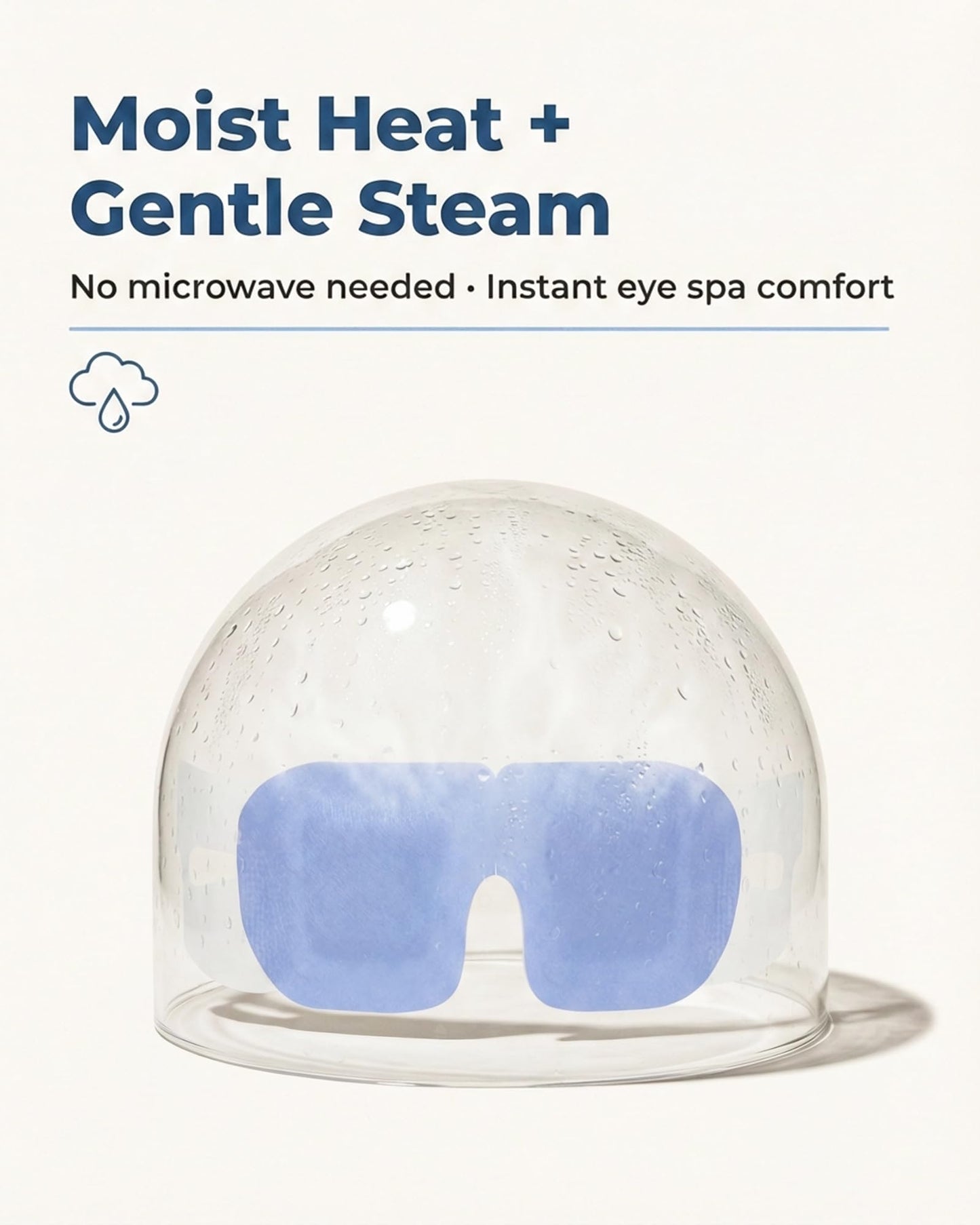 Warm Eye Compresses for Dry Eyes: 10 Packs Disposable Steam Eye Mask for Tired Eyes & Puffiness - Heated Sleep Mask for Fast Relief - Ideal for Spa Beauty and Personal Care Facemoon