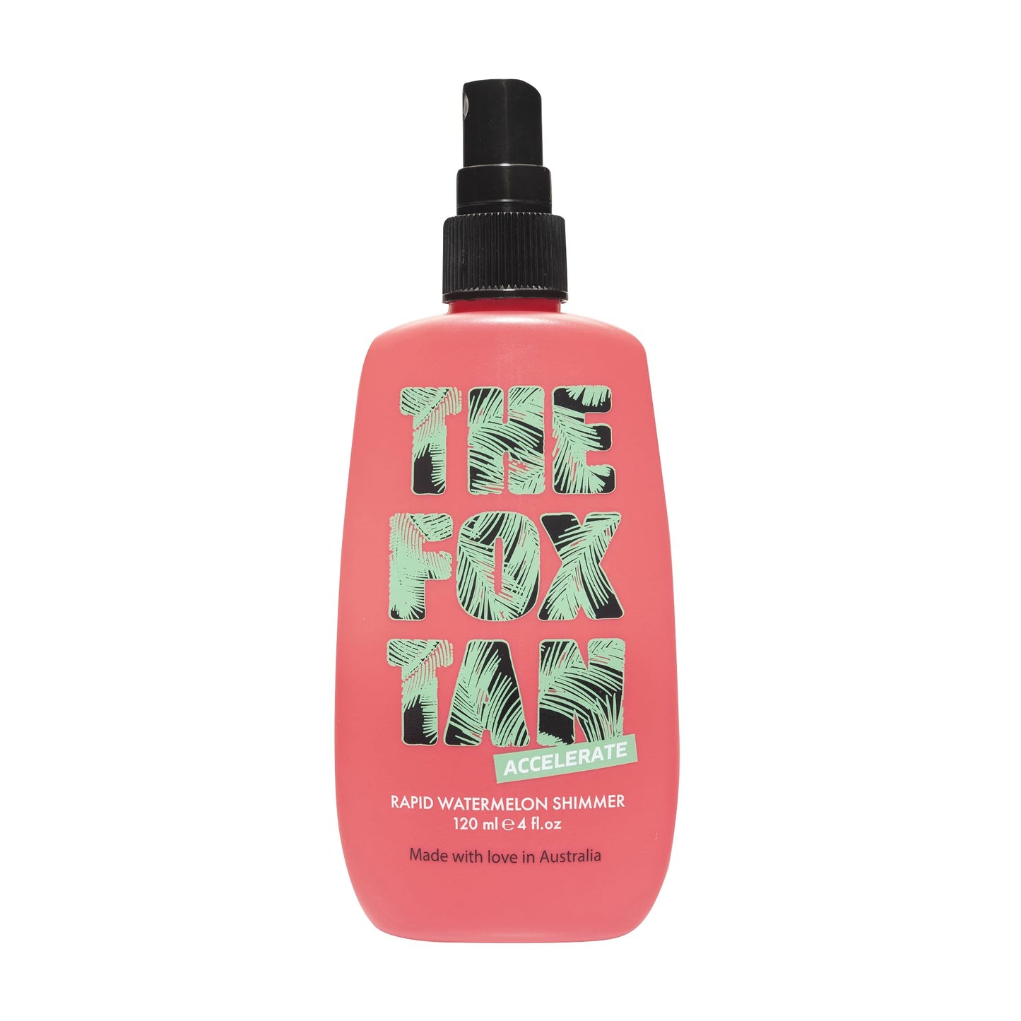 The Fox Tan Rapid Watermelon Shimmer, Natural Tanning Accelerator For Darker & Long-Lasting Tans, Blurs Imperfections, Vegan & Cruelty Free, 120 mL Beauty & Personal Care THE FOX TAN