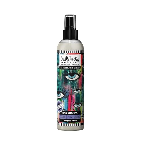 Dollylocks Refreshening Spray for Locs, Braids, Extensions, Dreadlocks | Nag Champa | Plant-based, Residue-free, Sulfate-free | Refresh Moisturizing Beauty & Personal Care Dollylocks