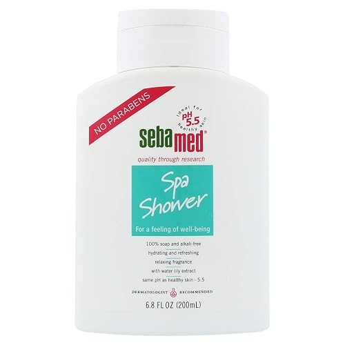 Sebamed Spa Shower Hydrating and Refreshing pH 5.5 Relaxing Fragrance With Water Lily Extract no Soap and Alkali Body Cleanser Wash 6.8 Fluid Ounces Beauty & Personal Care SEBAMED