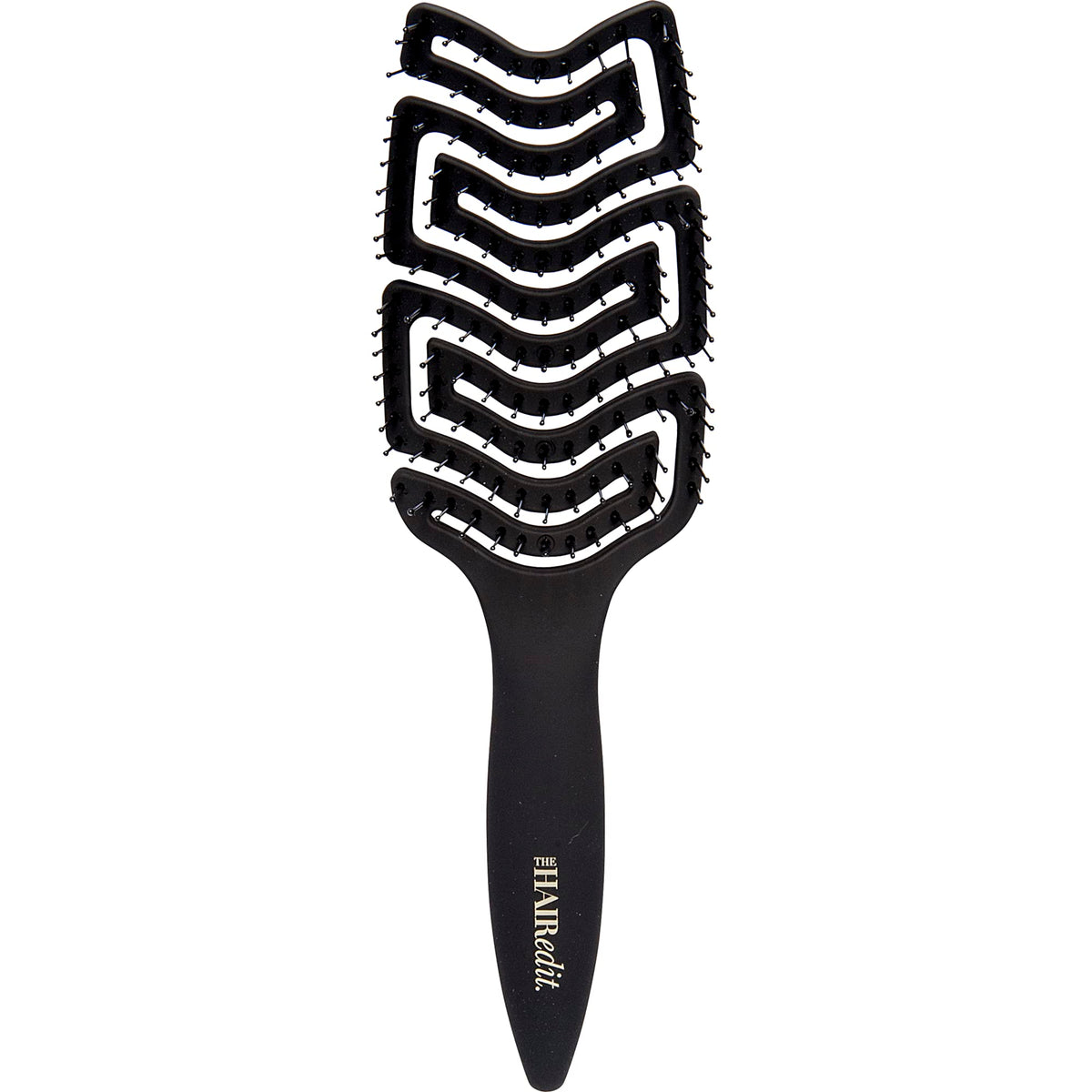 The Hair Edit Detangle & Massage Brush Wet & Dry Brush With Ergonomic Paddle, Non Slip Grip Scalp Massager with Soft Flexible Bristles, Anti-Breakage Beauty & Personal Care The Hair Edit