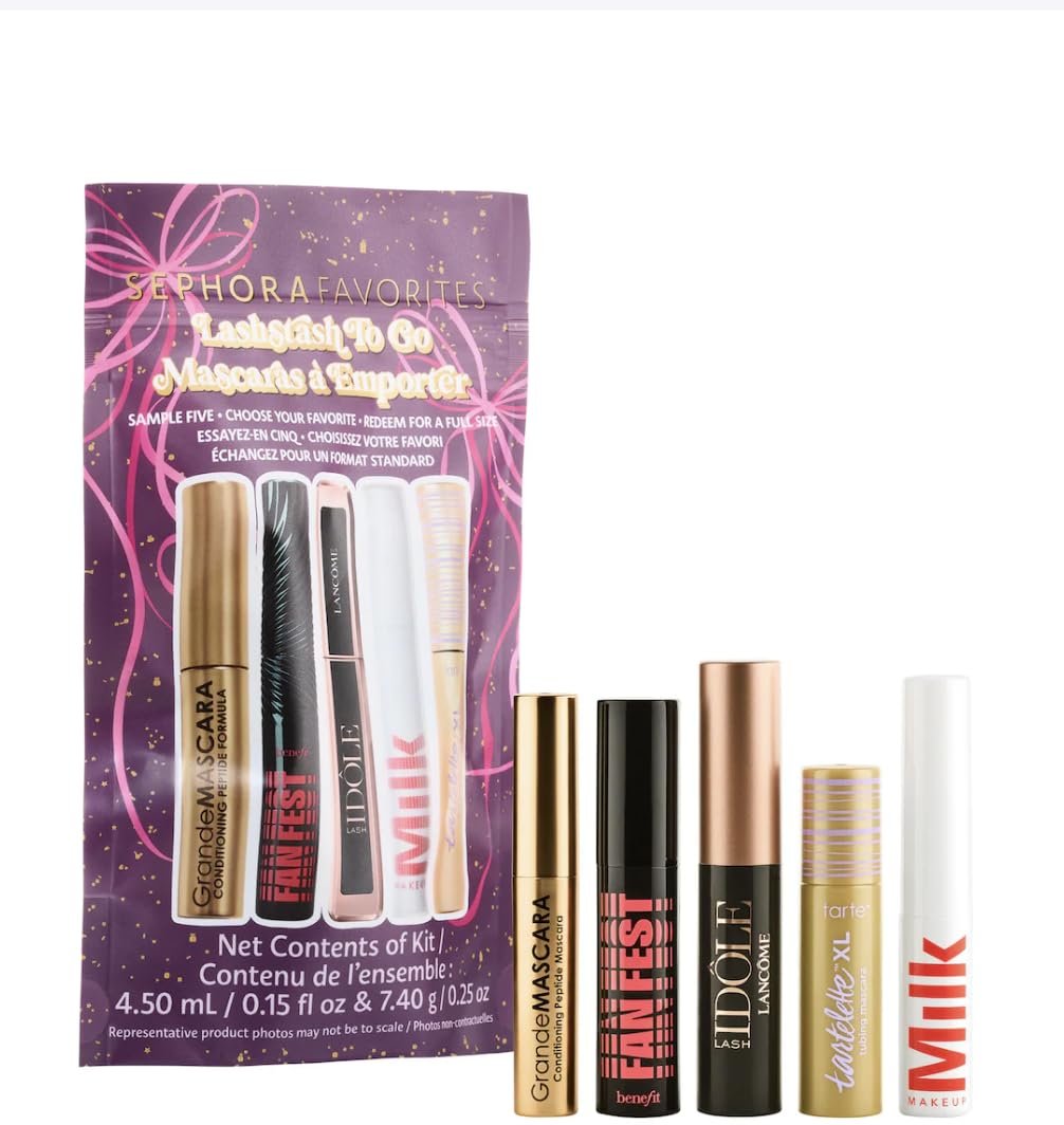 Sephora Favorites Holiday Lashstash to Go Mini Mascara Set with Redeemable Voucher Beauty & Personal Care SEPHORA