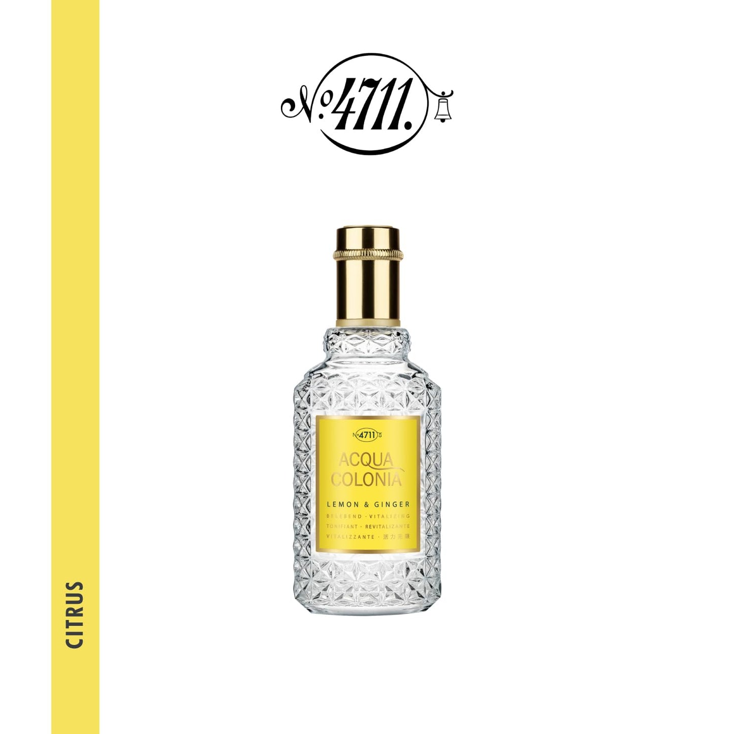4711 Acqua Colonia Lemon and Ginger Eau de Cologne Spray for Women, 1.7 Ounce Beauty & Personal Care 4711