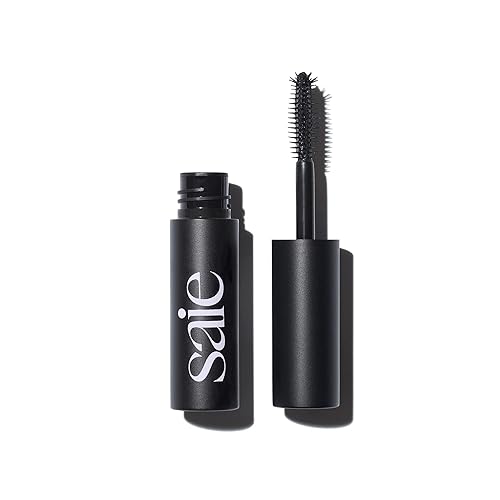 Saie Mini Mascara 101 - Lash Lengthening Mascara for Thick, Bold, Lifted Lashes - Buildable Eye Makeup Formulated to Strengthen and Condition Beauty & Personal Care Saie