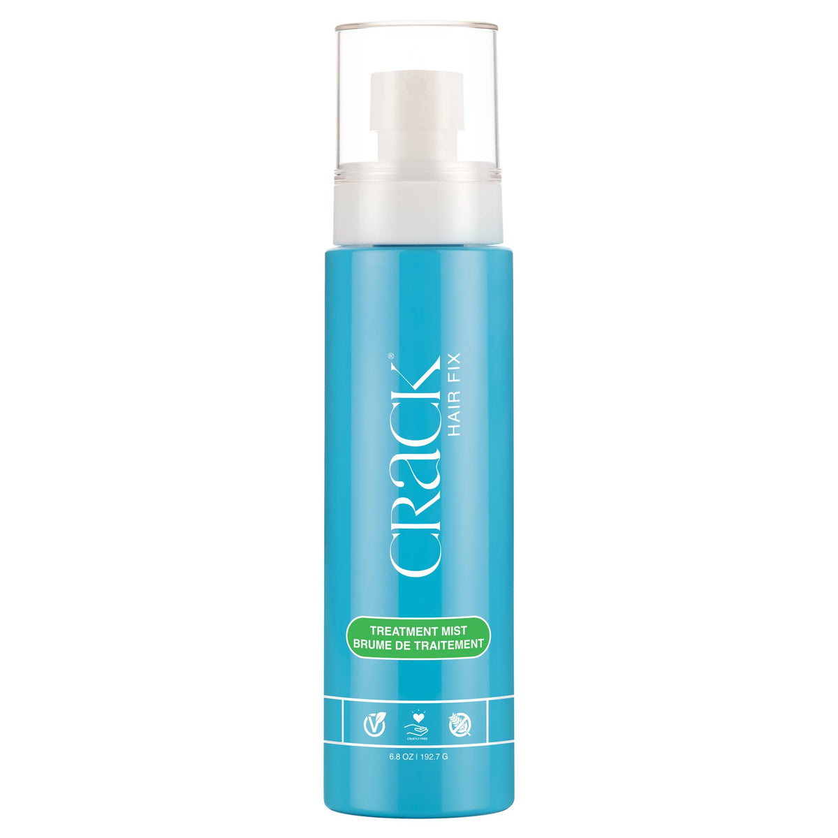 Crack HAIR FIX Mist Spray - Moisturizes & Protects Hair From Dryness & Thermal Damage, Improves Texture - 6 oz Beauty & Personal Care Crack