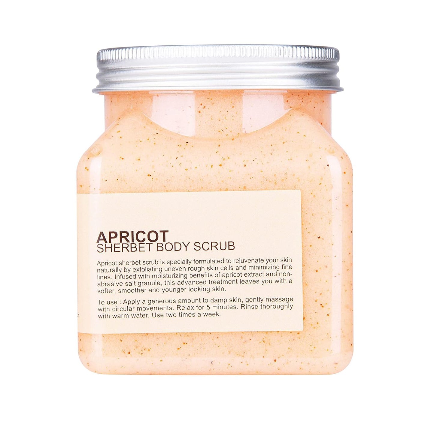 SCENTIO APRICOT ANTI-AGING SHERBET SCRUB 350 ML. Beauty & Personal Care SCENTIO