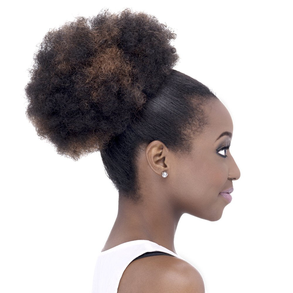 Vivica A Fox Hair Collection PB-Puffy Pocket Bun Synthetic Fiber Draw String, FS4/27, 5.9 Ounce