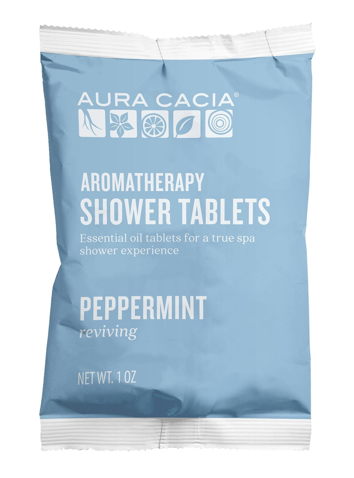 Aura Cacia Aromatherapy Shower Tablets, Reviving Peppermint, 3 Ounce (Pack of 3) Beauty & Personal Care Aura Cacia