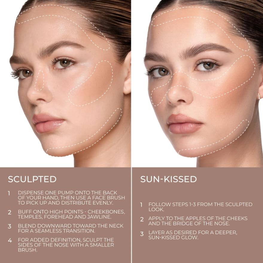 Natasha Denona HY-SCULPT LIQUID BRONZER Serum-Infused Liquid Bronzer - Bamboo Beauty & Personal Care Natasha Denona