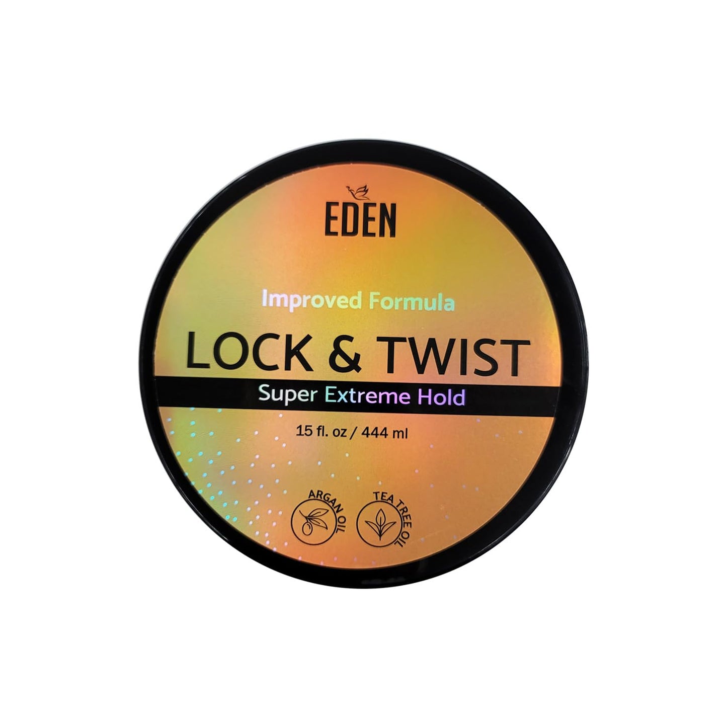 EDEN Lock and Twist Super Extreme Hold Pomade for Faux Locs, Dreadlocks, Microlocks, and Interlocks (15 fl. oz. (444 ml)) Beauty & Personal Care EDEN