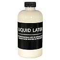 Liquid Latex 2 oz - Professional Grade for Special Effects Makeup and Mask Making - Dries Translucent Beauty & Personal Care ARZER