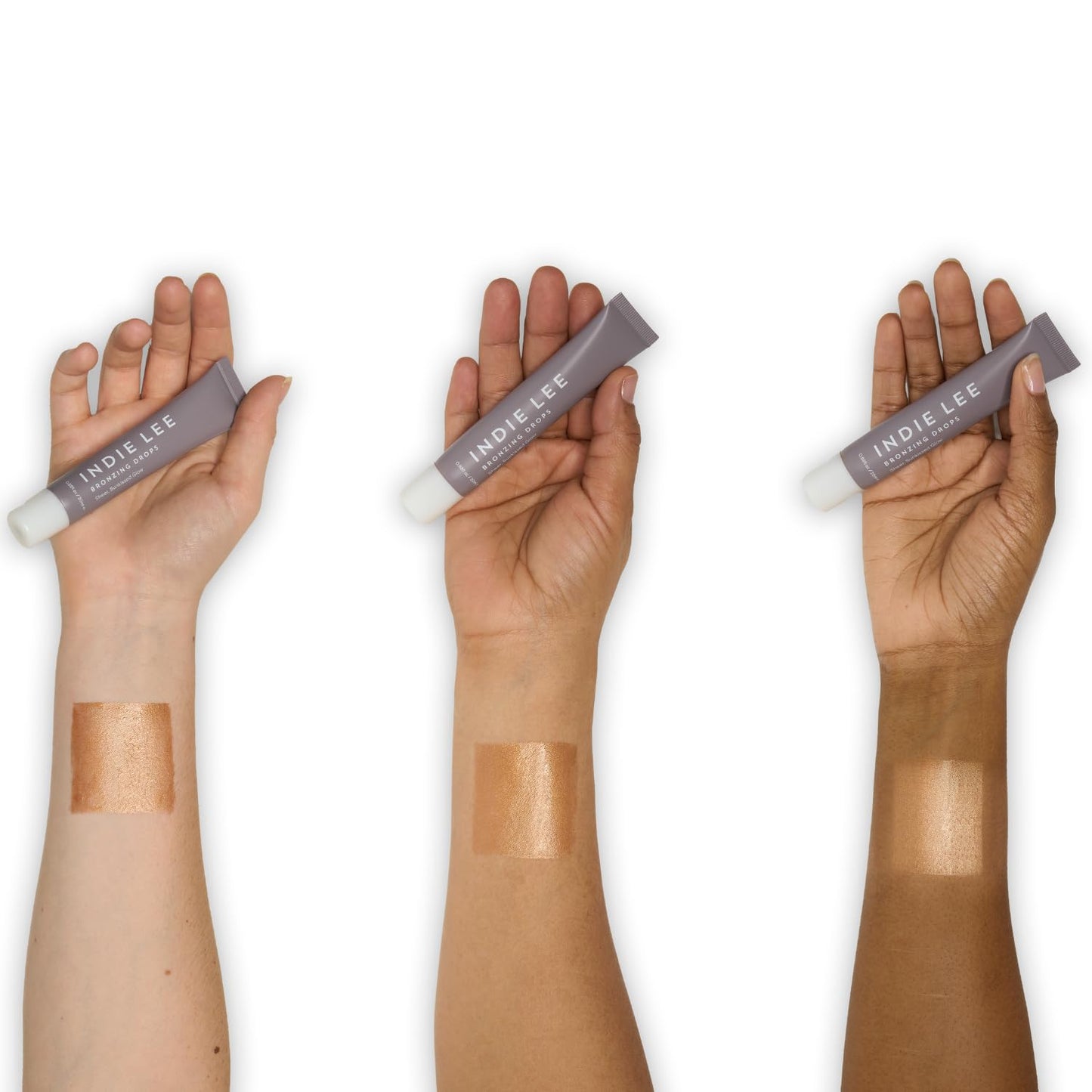 Indie Lee Bronzing Drops for Face & Body - Hydrating Face Makeup for a Sheer Glow - Liquid Bronzer & Highlighter with Niacinamide & Squalane Beauty & Personal Care Indie Lee