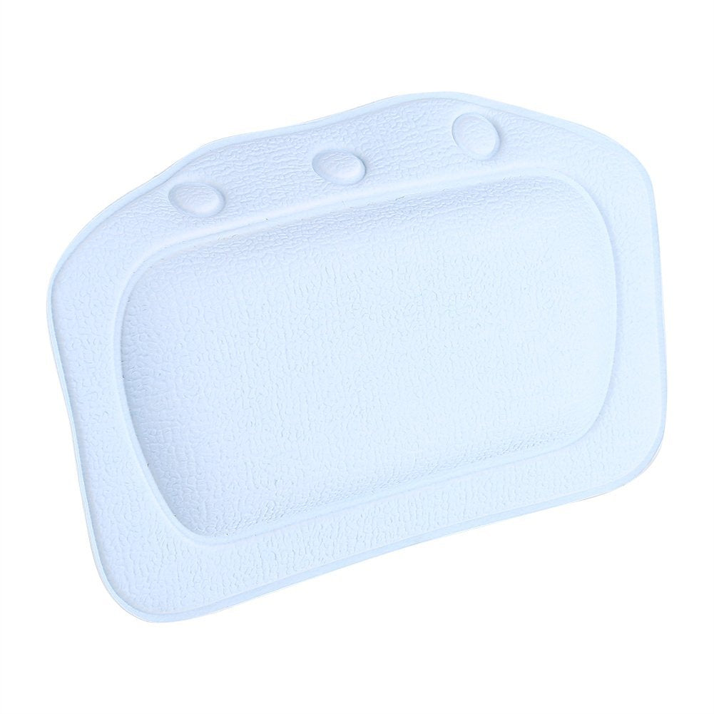 Bath Pillow and Spa Pillow Anti-Slip Tub Headrest Neck Back Cushion, Ergonomic Spa Back Support(Blue) Beauty and Personal Care Aramox