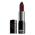 NYX PROFESSIONAL MAKEUP Shout Loud Satin Lipstick, Infused With Shea Butter - So Dramatic (Plum Brown) Beauty & Personal Care NYX PROFESSIONAL MAKEUP