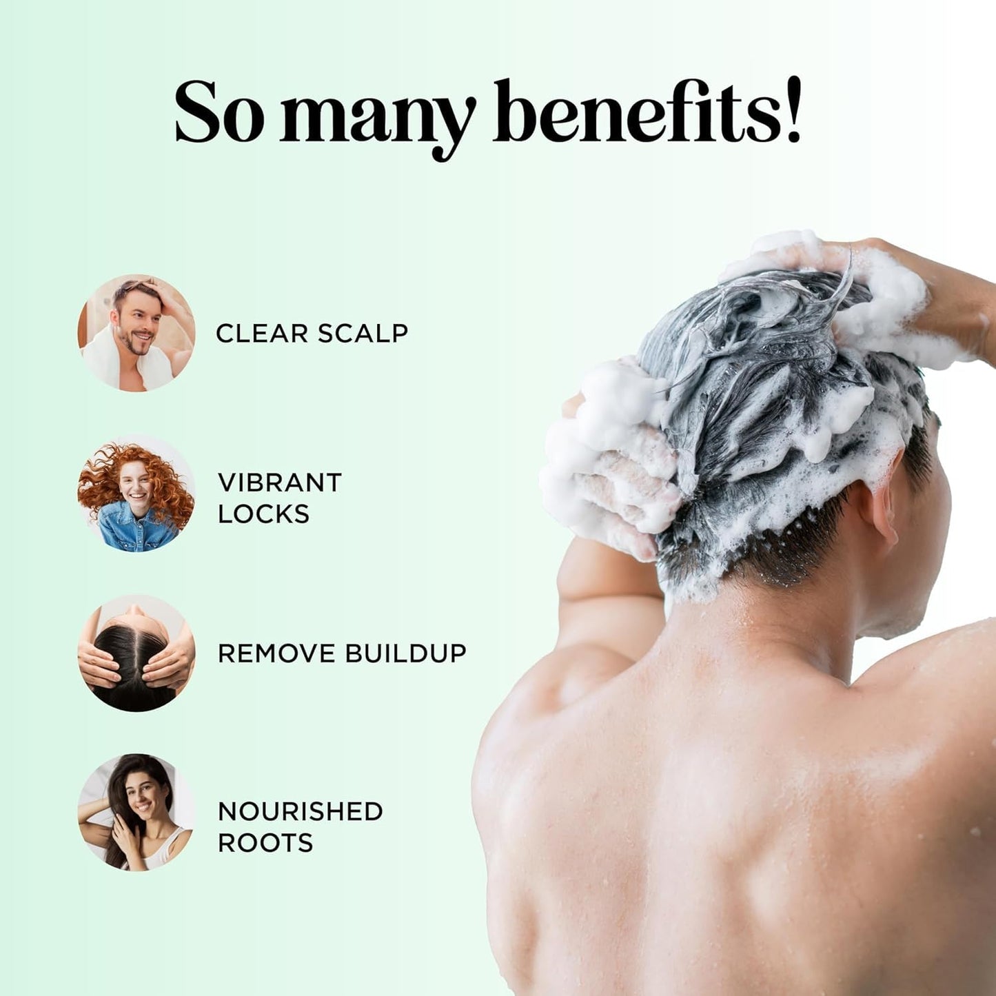 Clarifying Shampoo for Build Up and Oily Hair - Deep Cleansing Shampoo with Rosemary - Refreshing Lemon for Greasy Hair & Jojoba Oil for Scalp Beauty & Personal Care Maple Holistics