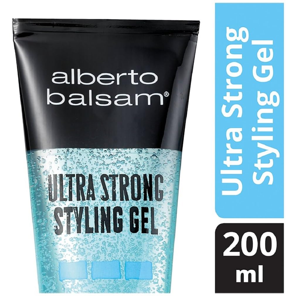 Alberto Balsam Ultra Strong Styling Gel (200ml) - Pack of 2 Beauty & Personal Care Alberto Balsam
