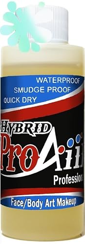 ProAiir Face and Body Painting Makeup - 4oz (120ml) Ghost Glo Beauty & Personal Care ShowOffs Body Art