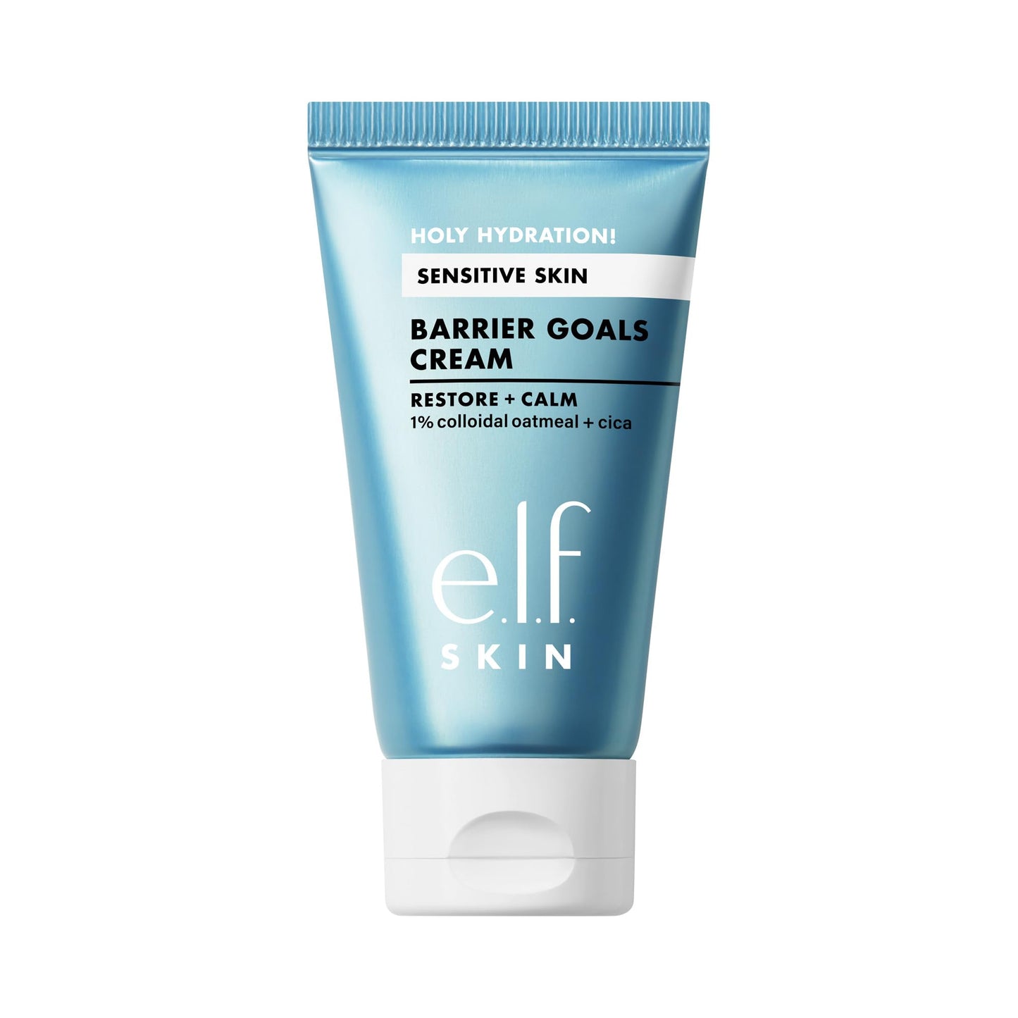 e.l.f. SKIN Holy Hydration! Barrier Goals Cream Mini, Face Moisturizer For Hydrating & Soothing, Helps Visibly Reduce Redness, Vegan Beauty & Personal Care e.l.f.