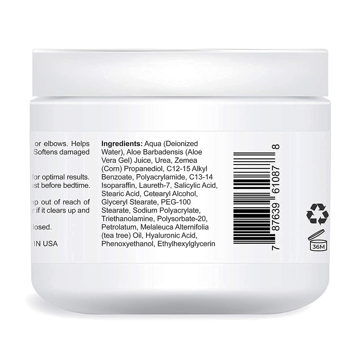 UREA LABS 42% Urea Cream + 2% Salicylic Acid 4oz – Maximum Strength Foot & Skin Repair, Deep Exfoliation & Hydration for Cracked Heels Beauty & Personal Care UREA LABS