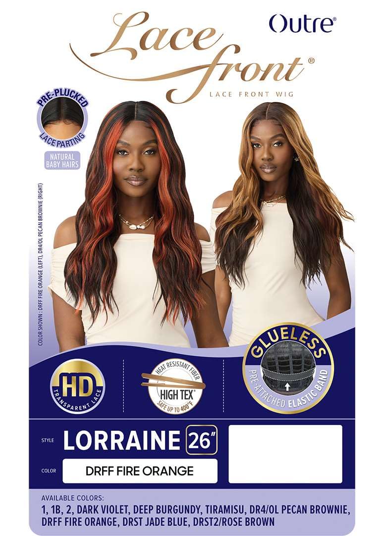 Outre Lace Front Wig - Lorraine (OFF BLACK 1B)