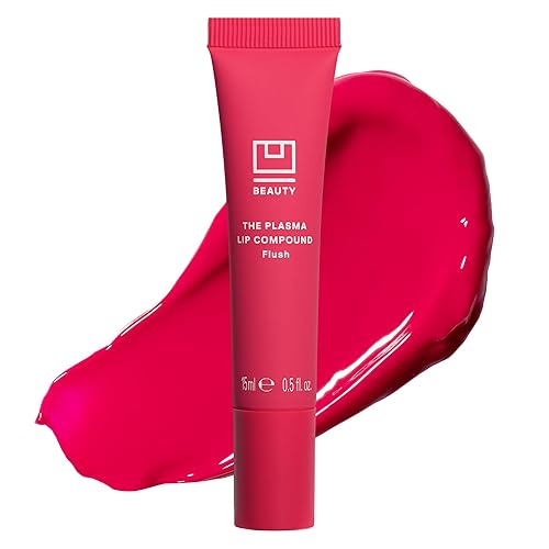 U Beauty The PLASMA Tinted Lip Compound - Anti-Aging & Anti-Wrinkle Lip Gloss, Hyaluronic Acid, Shea Butter & Peptides for Hydration & Plumping, Flush Beauty & Personal Care U Beauty