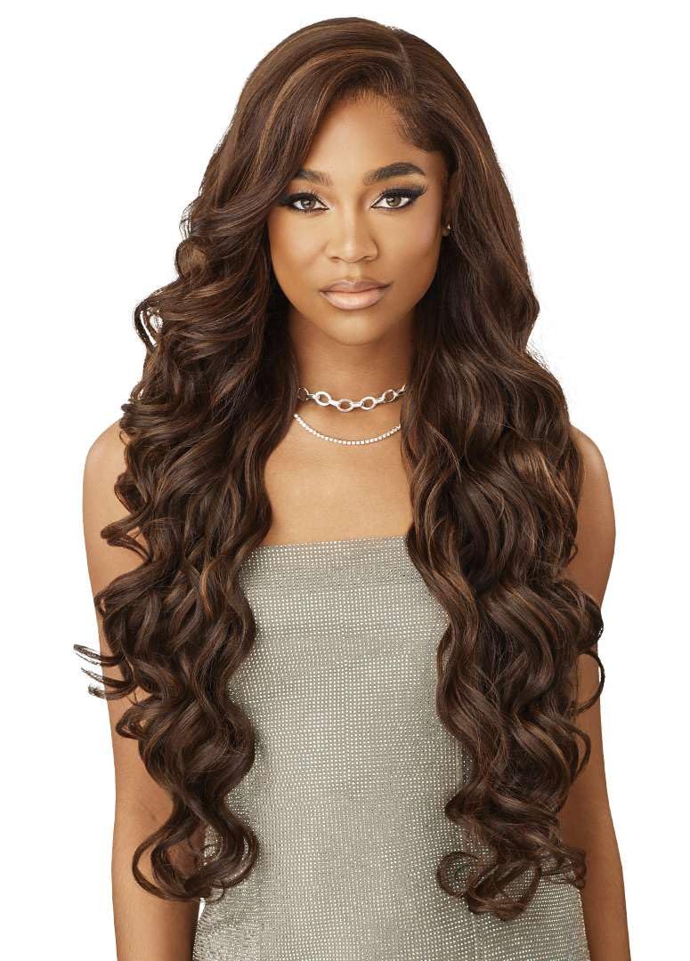 Outre Lace Front Wig - Melted Hairline - Swirlista - Swirl 112 (SPICED COGNAC)
