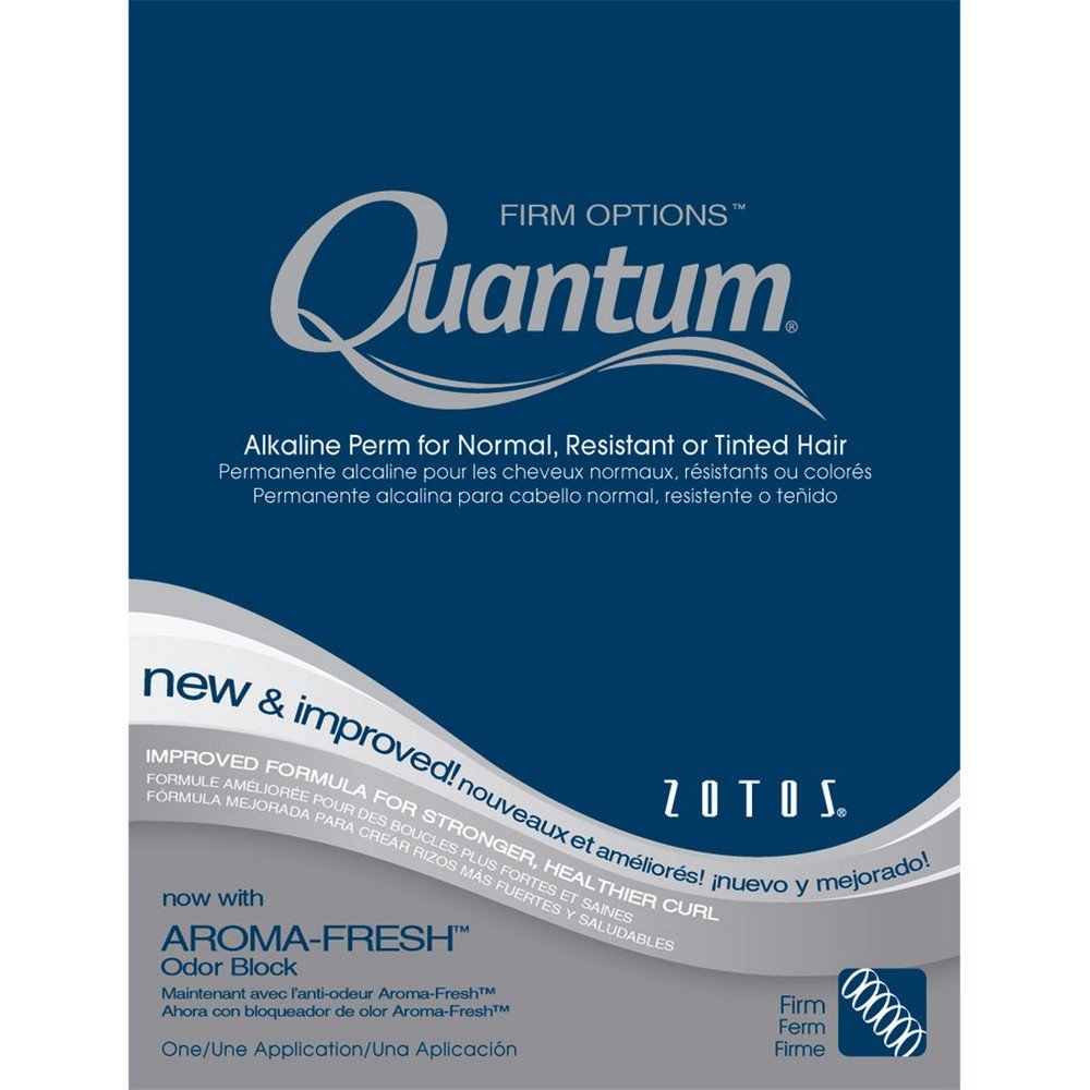 Zotos Quantum Firm Options Alkaline Permanent Unisex Treatment 1 Application Beauty & Personal Care Zotos