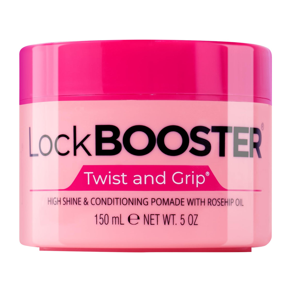 Style Factor Lock BOOSTER Twist & Grip Braid Gel (5 Oz.) with Rosehip Oil - Strong Hold, Flake-Free, Frizz-Free Hair Braiding Gel for Defined Beauty & Personal Care Style Factor